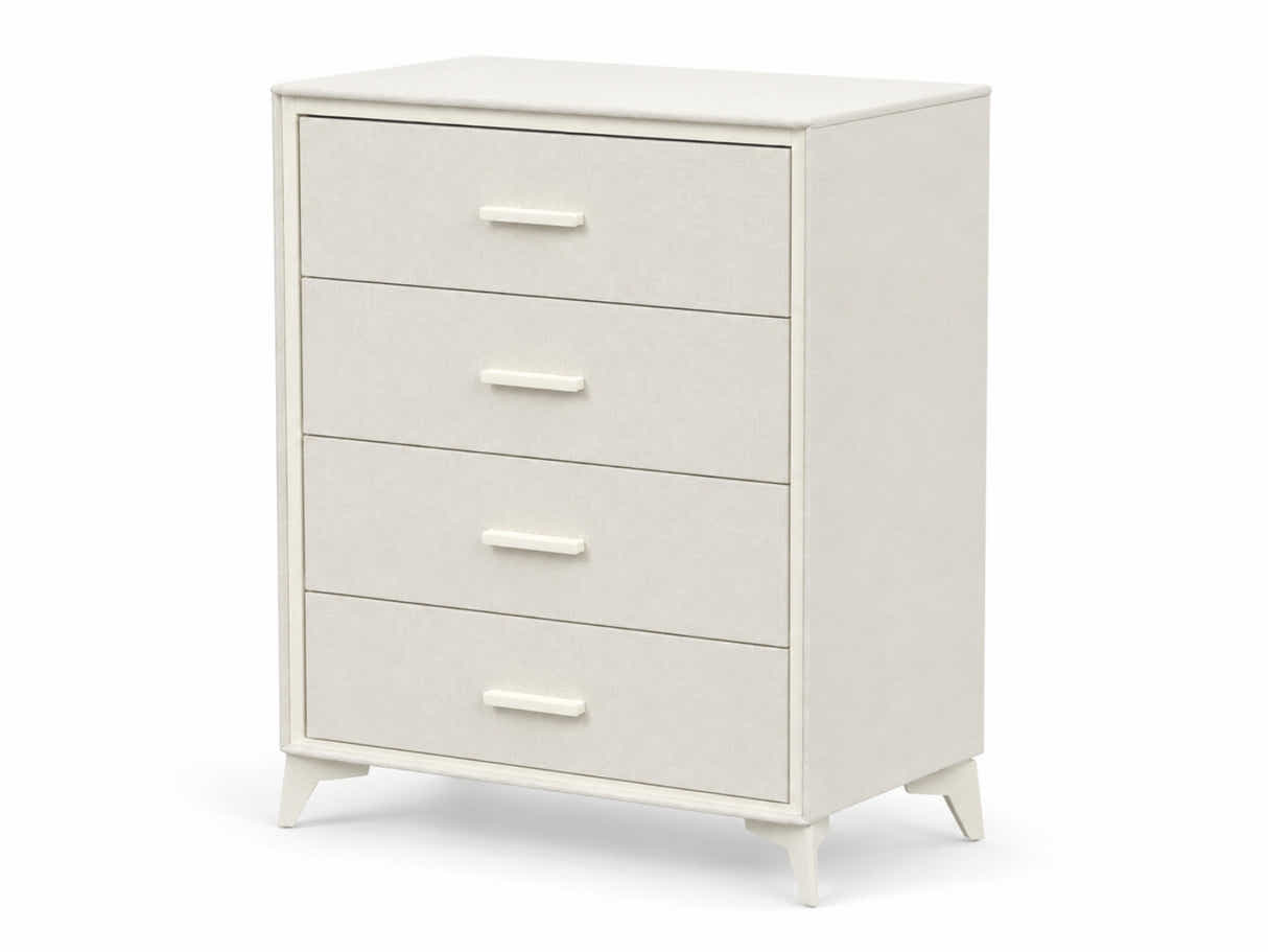 Delani 4-Drawer Tallboy - Cream