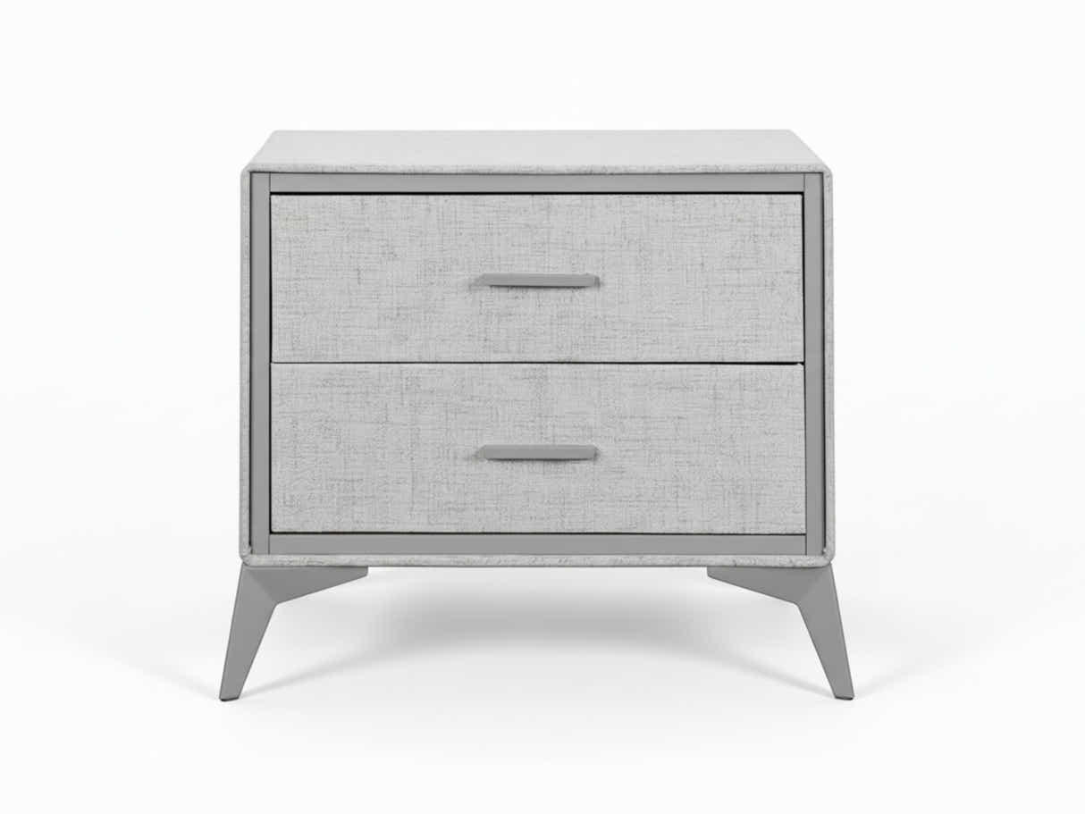 Delani Bedside Table - Grey