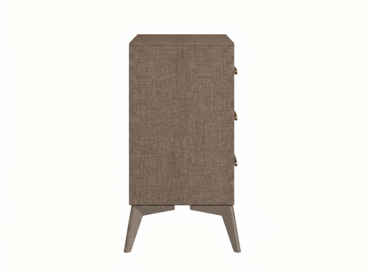 Delani 3-Drawer Chest - Brown