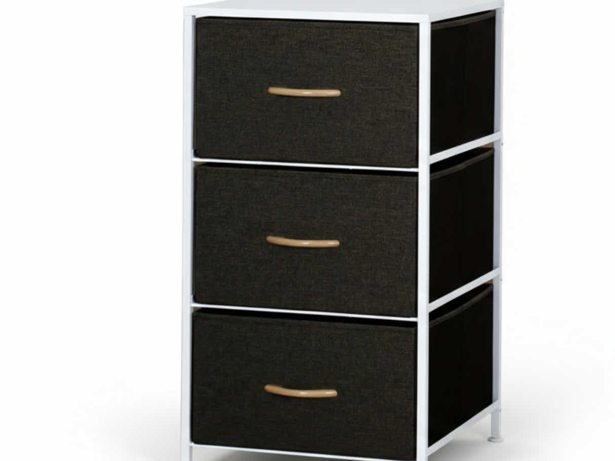 Delani Open Wardrobe with 3 Drawers