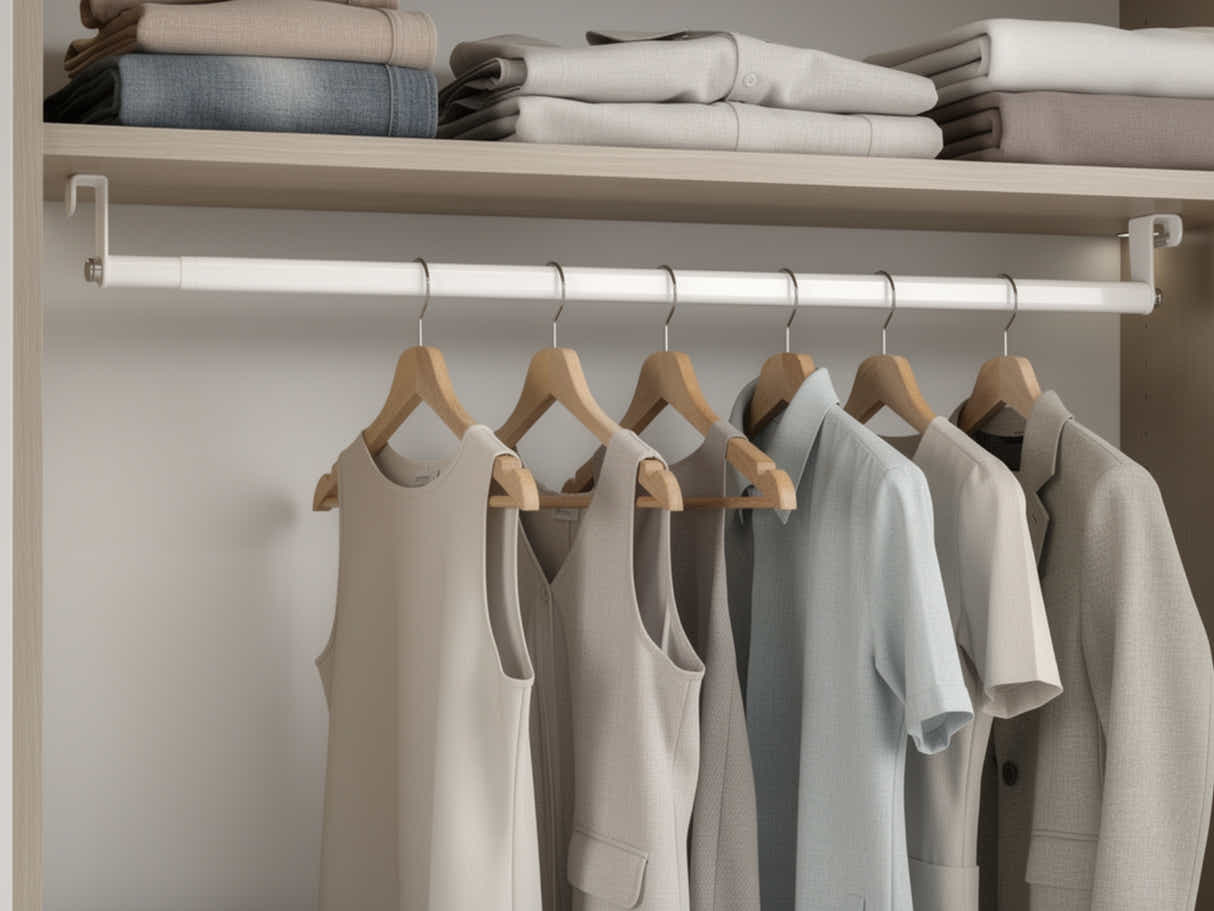 Closet Extendable Hanging Rail