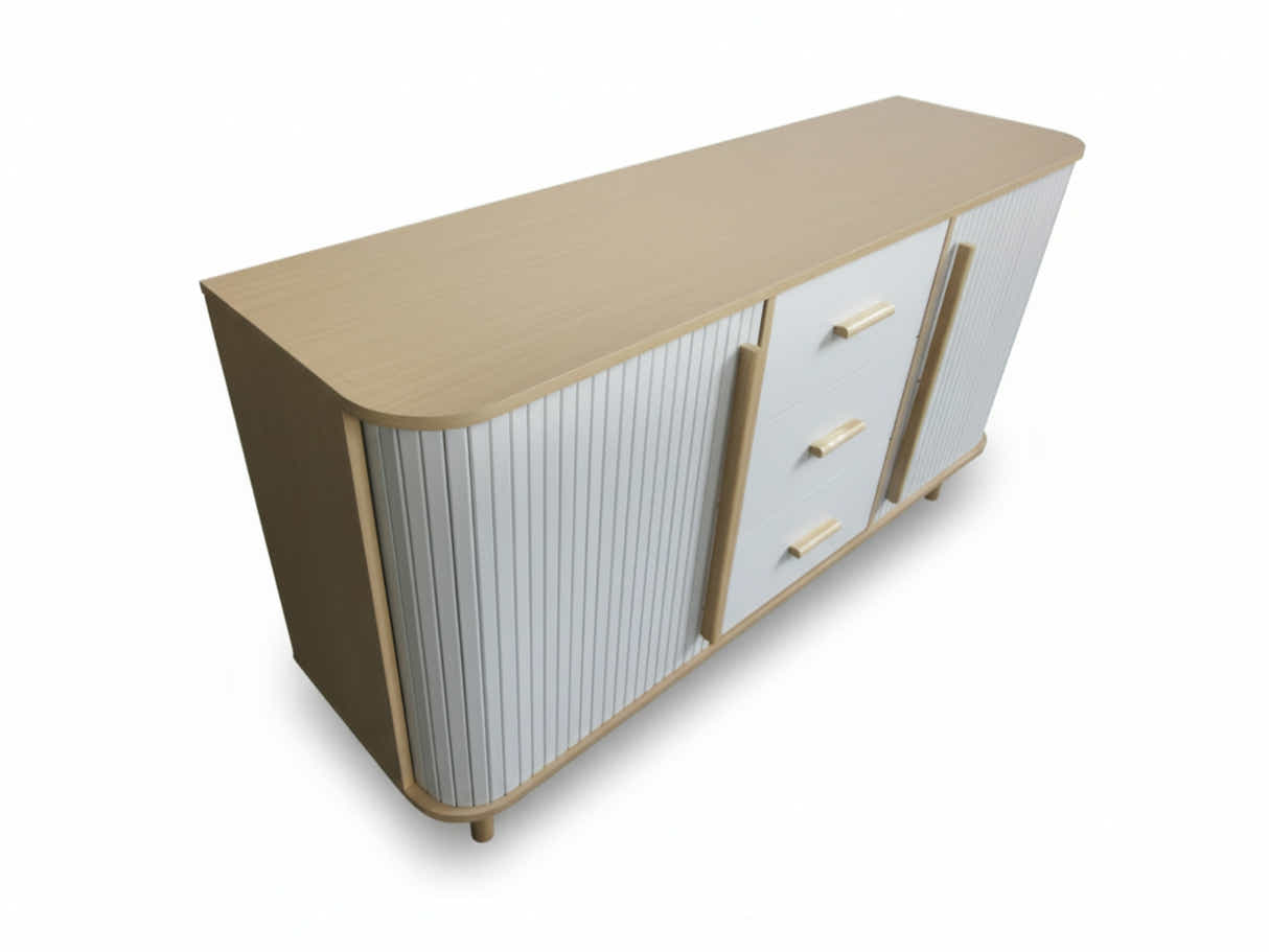 Marama Tambour Buffet Table - 140 cm