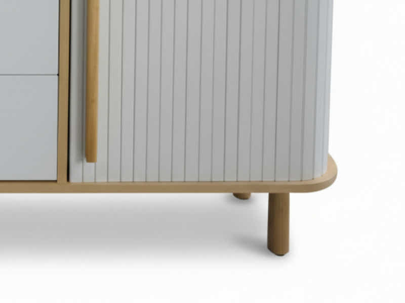 Marama Tambour Buffet Table - 140 cm