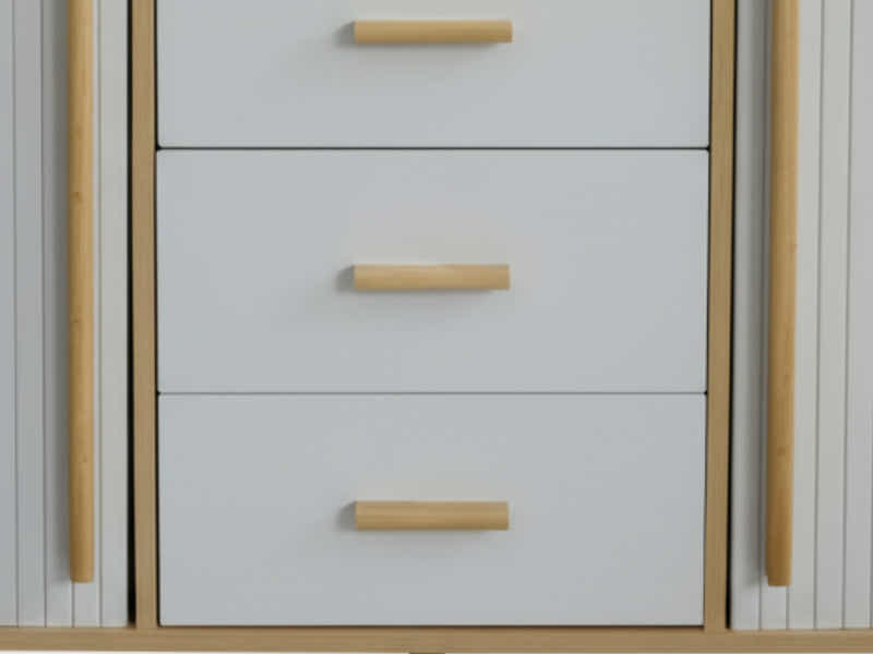 Marama Tambour Buffet Table - 140 cm