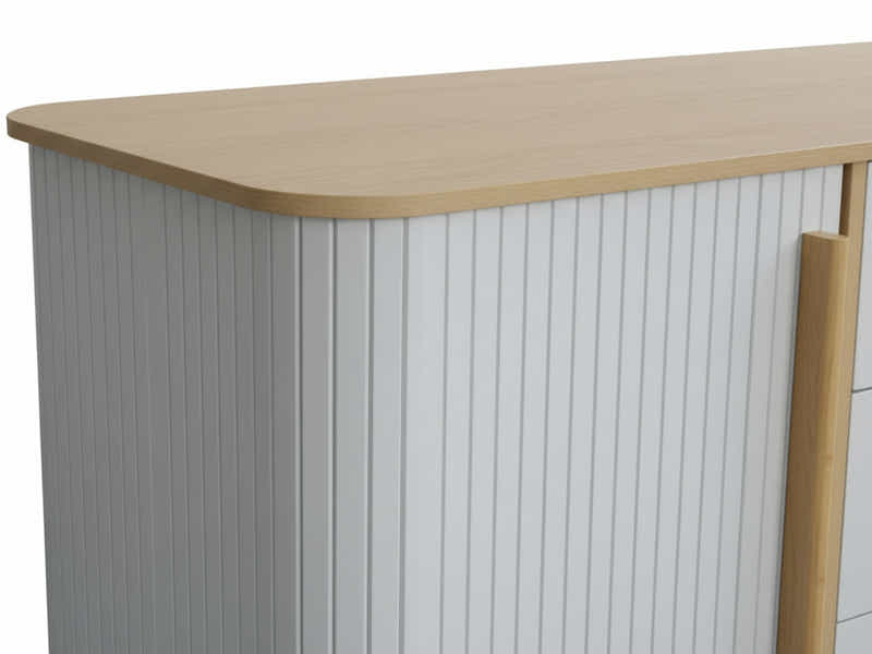 Marama Tambour Buffet Table - 140 cm