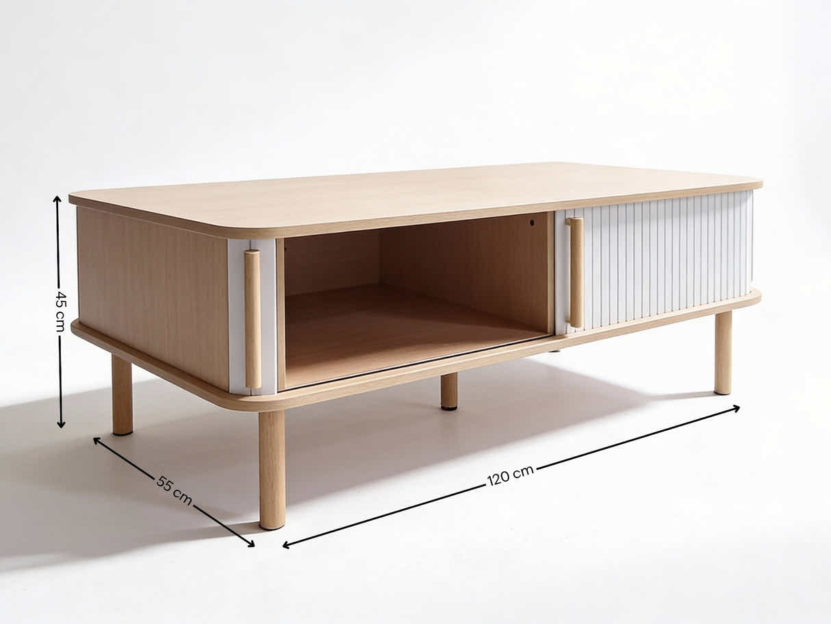 Marama Tambour Coffee Table