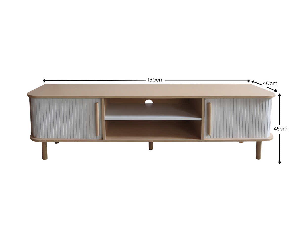 Marama Tambour Entertainment Unit - 160 cm