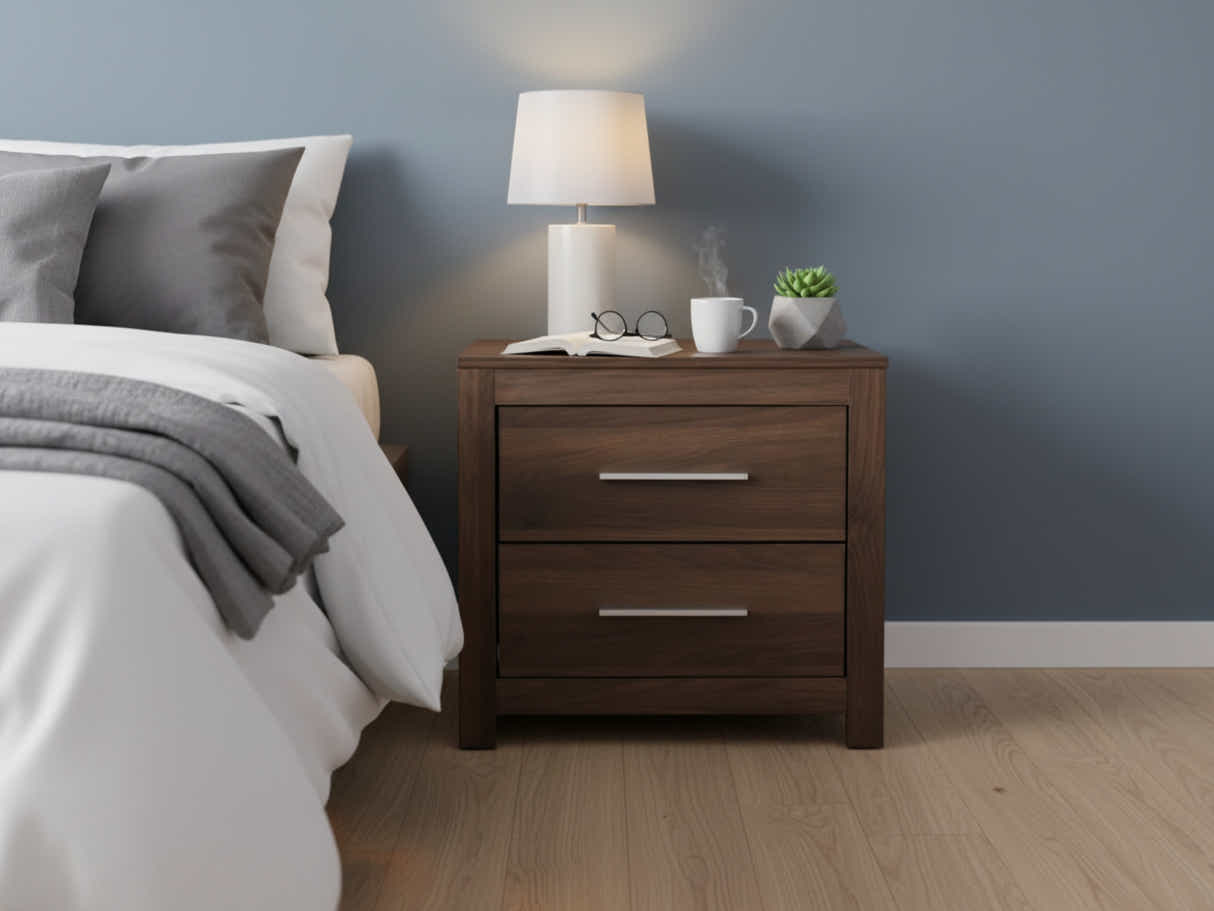 Valnot Bedside Table