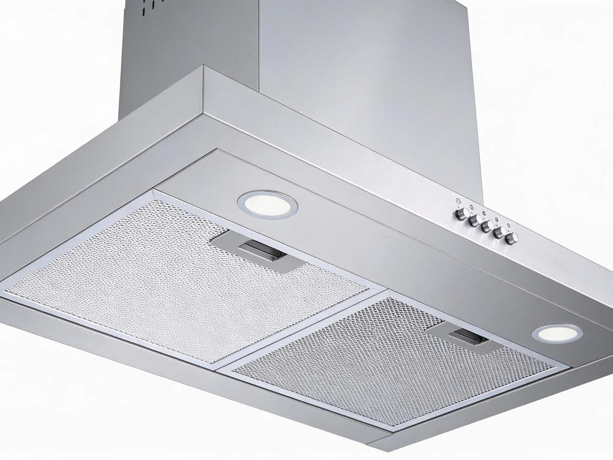 Midea 60 cm T-Shape Rangehood Silver