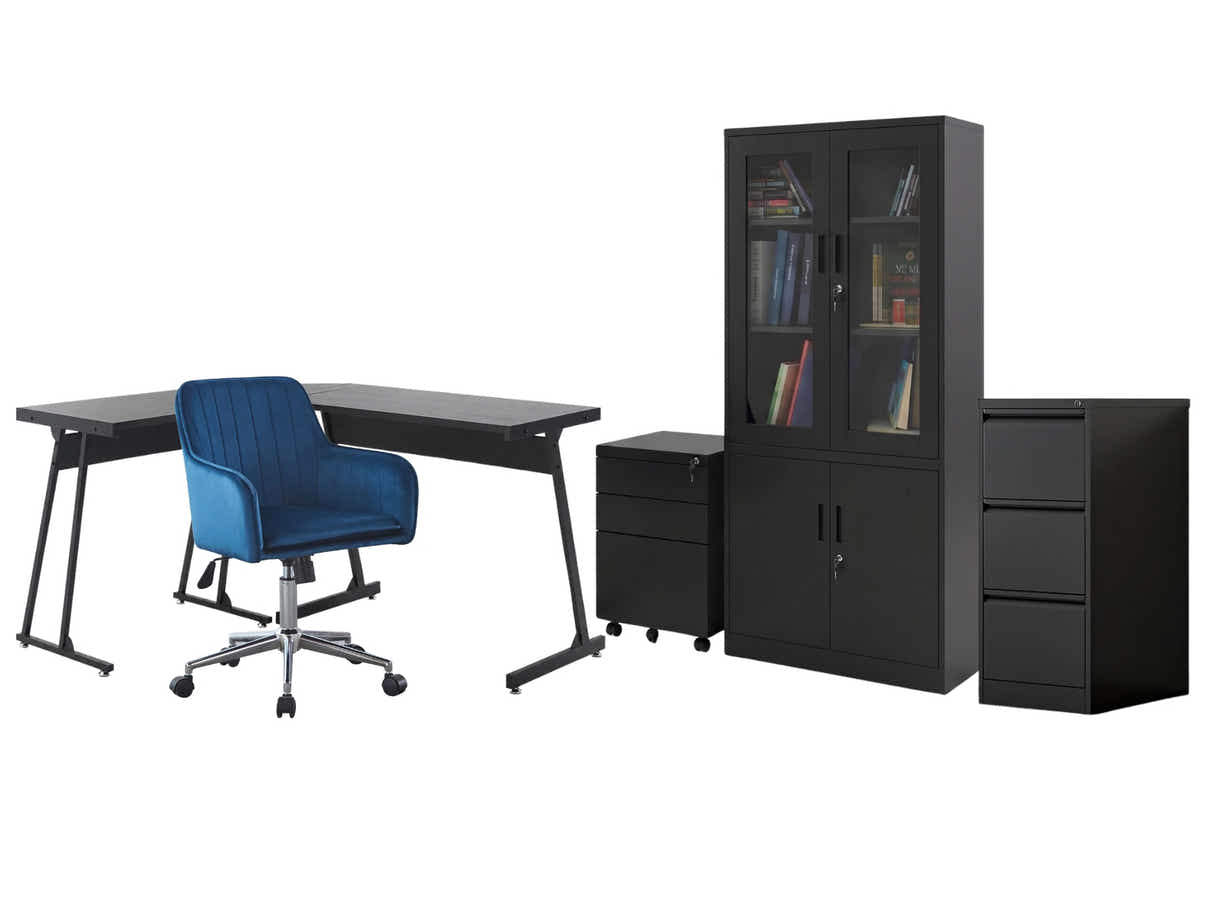 Complete Study Room Combo - 5 Piece