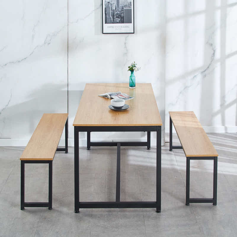 3-Piece Wooden Dining Set