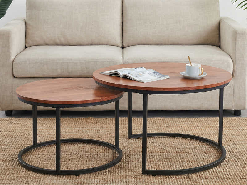 Nesting Coffee Table Set - Walnut