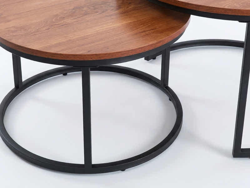 Nesting Coffee Table Set - Walnut