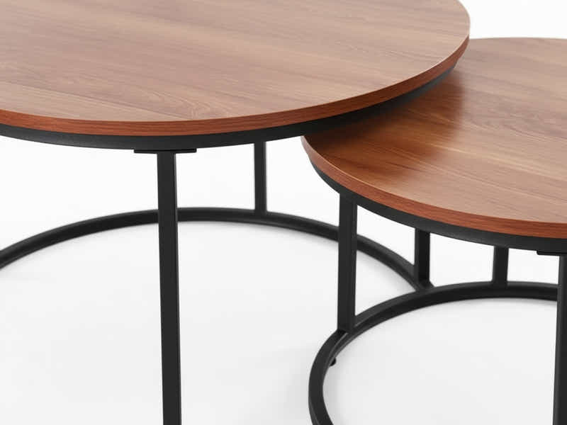 Nesting Coffee Table Set - Walnut