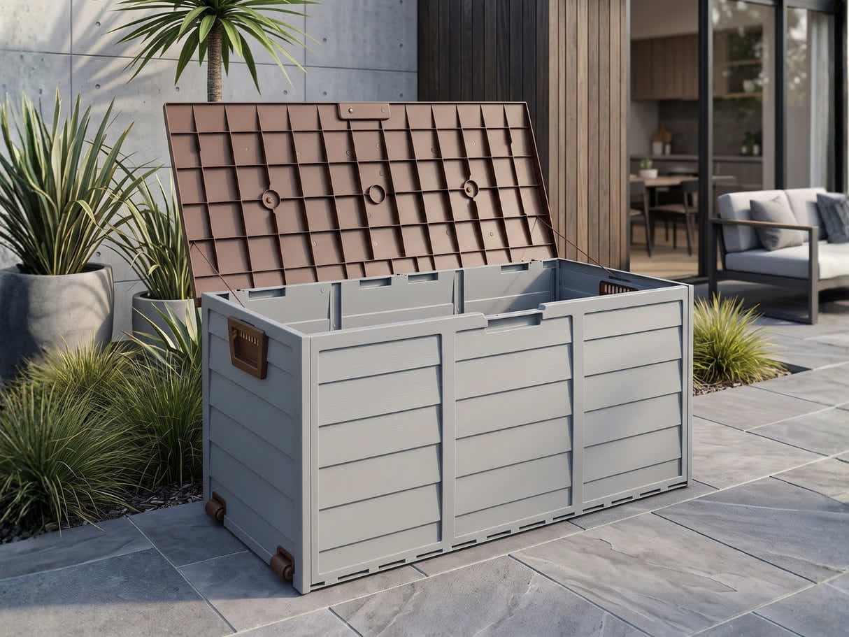 Outdoor Storage Box 290L - Brown
