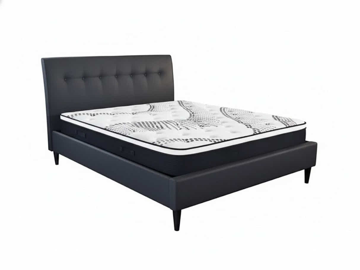 Novo Bed Frame & Euro Top Mattress J32 - Double