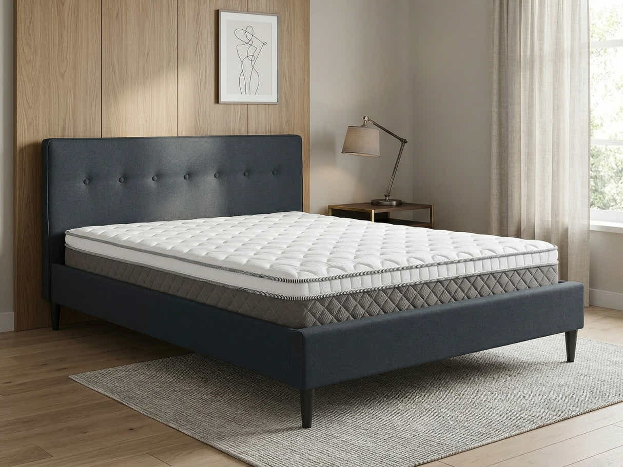Novo Bed Frame & MEM 23 cm Mattress - King