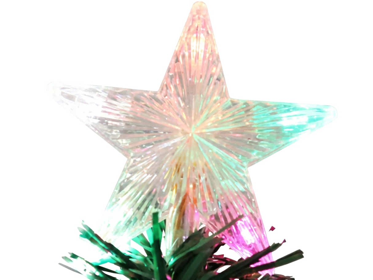 Optic Fibre Christmas Tree - 7Ft/210 cm