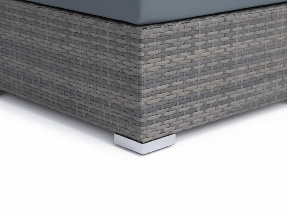Vicenza 5-Piece Outdoor Corner Set - Grey