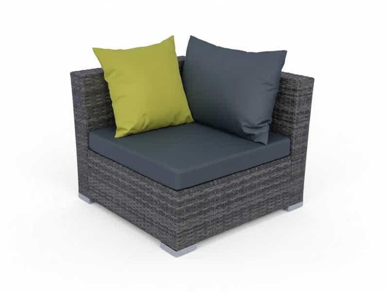 Vicenza Outdoor Corner Set Aluminium frame