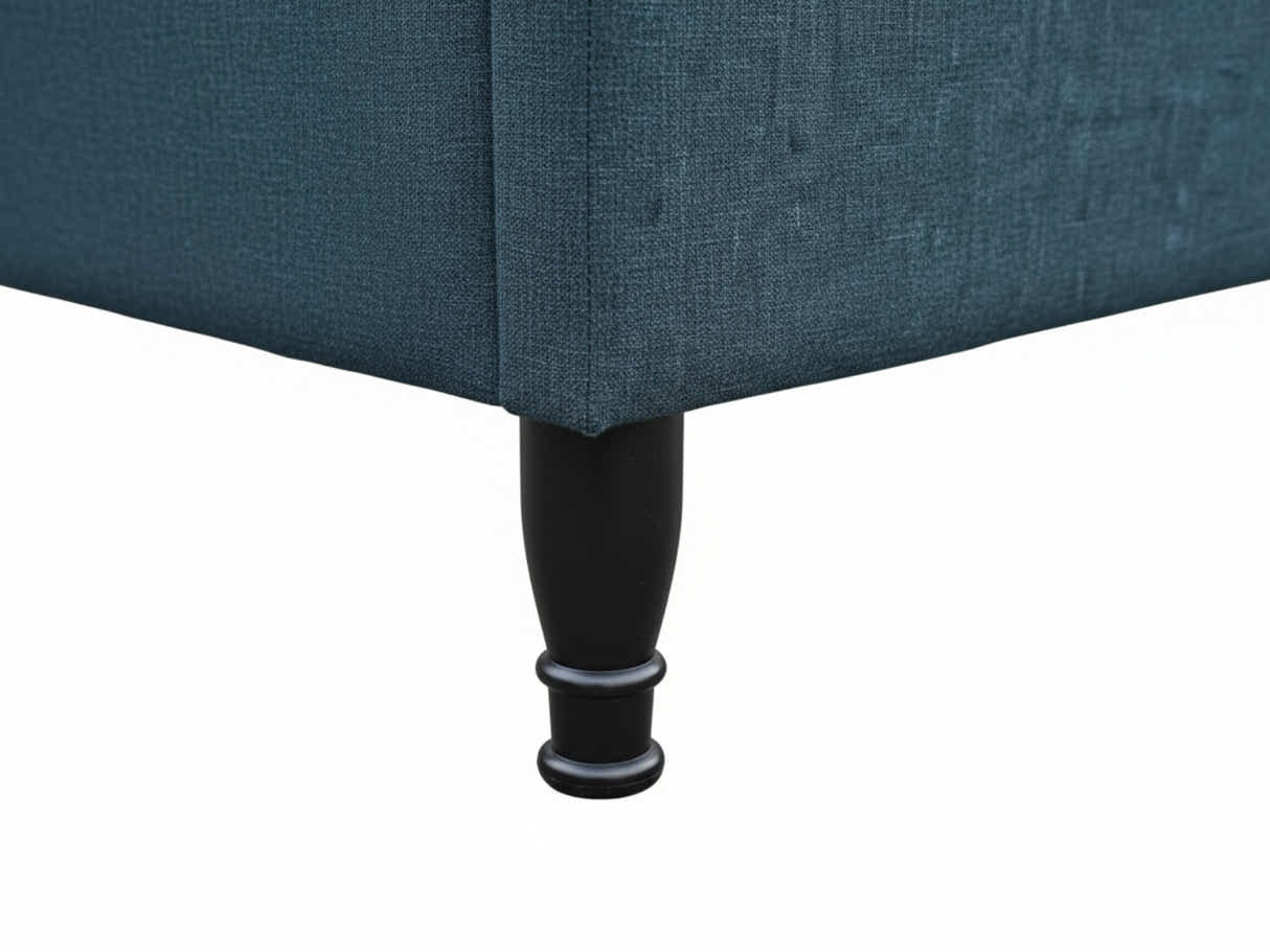 New Lisbeth Bed Frame Blue - Queen