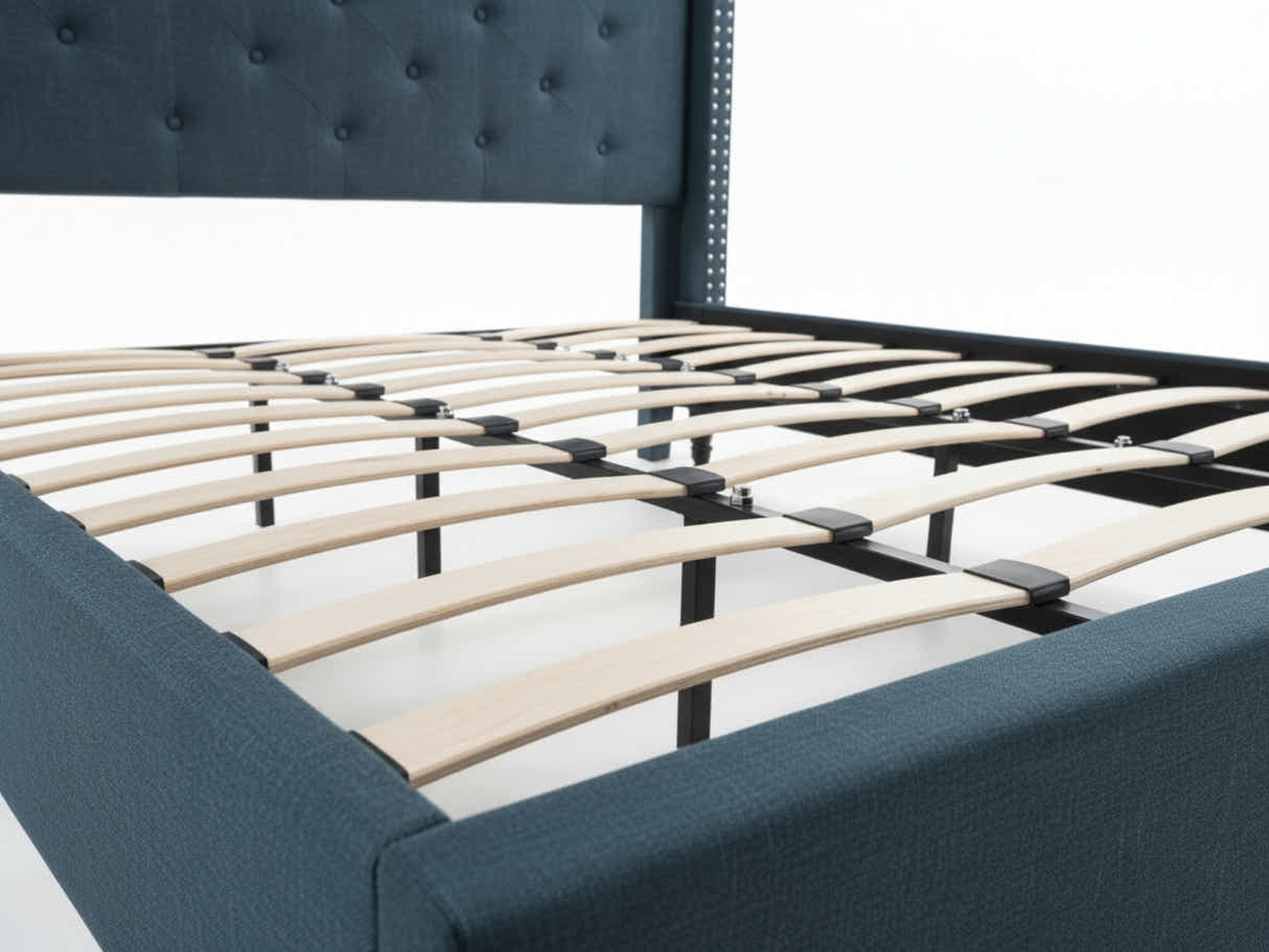 New Lisbeth Bed Frame Blue - King