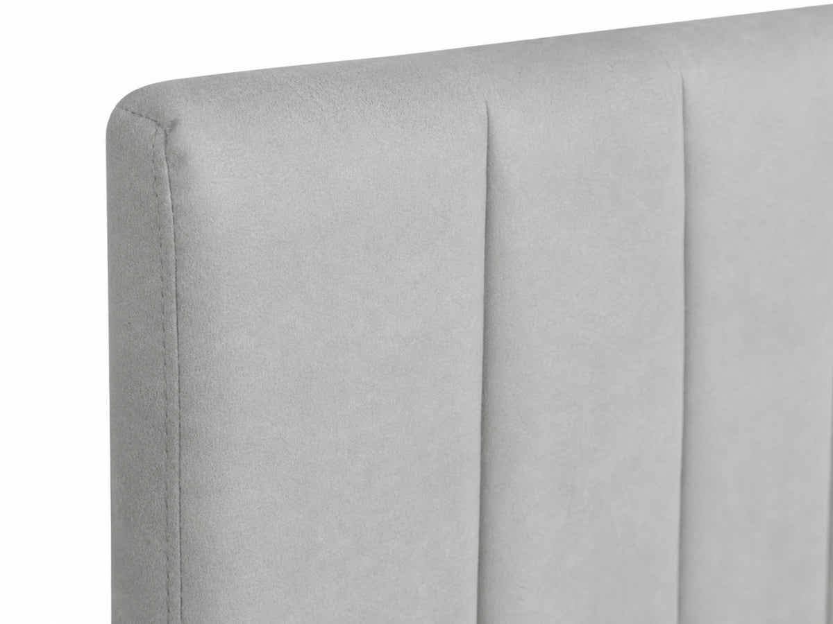 Tada Fabric Headboard Grey - Queen