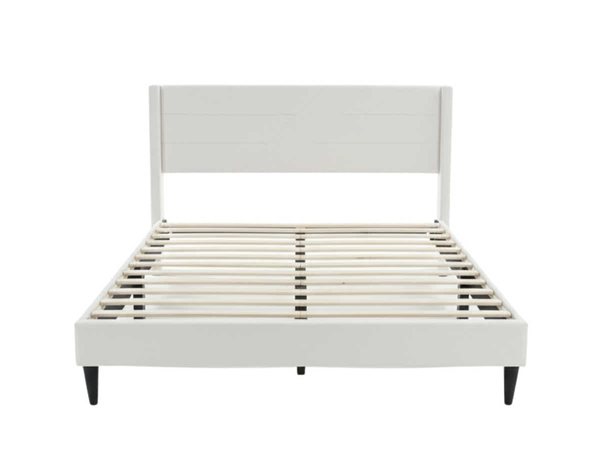 Galenia Bed Frame Beige - Queen