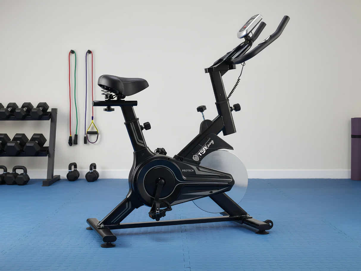 11kg Flywheel Exercise Spin Bike – Grey