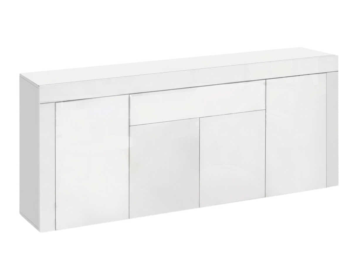 Glansig White Buffet Table - 180 cm