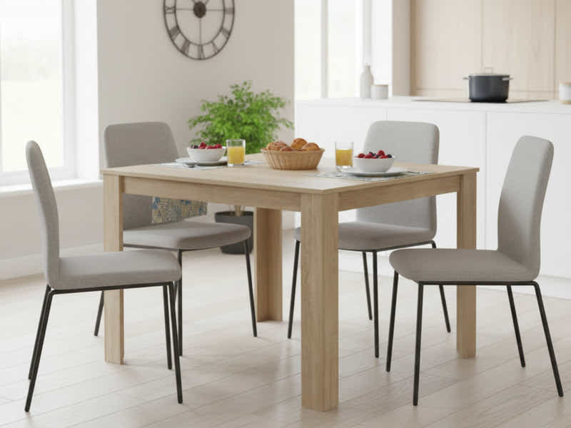 Skog Wooden Dining Table - 120 cm
