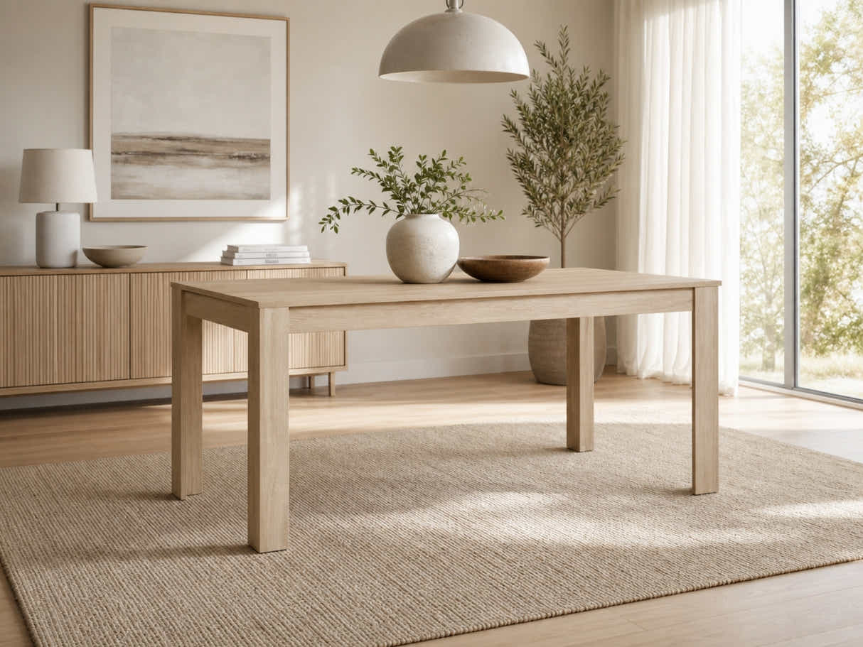 Skog Wooden Dining Table - 160 cm