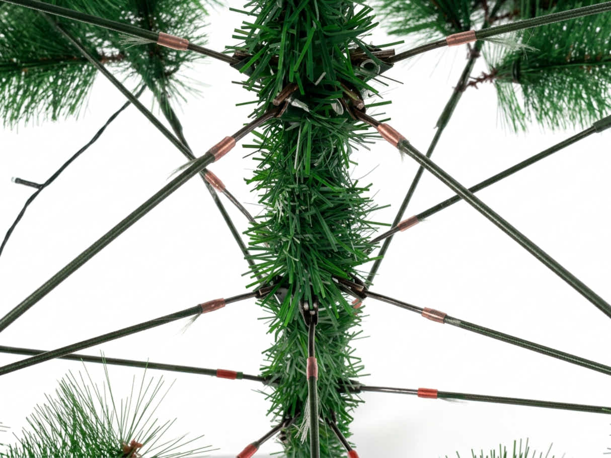 Christmas Tree with LED Lights - 6Ft/180 cm