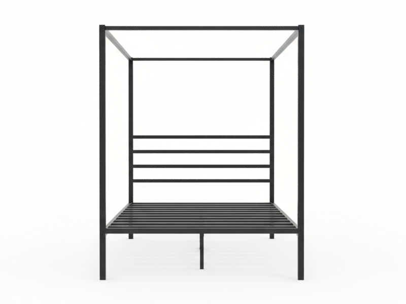 Canopy Bed Frame Black - Queen