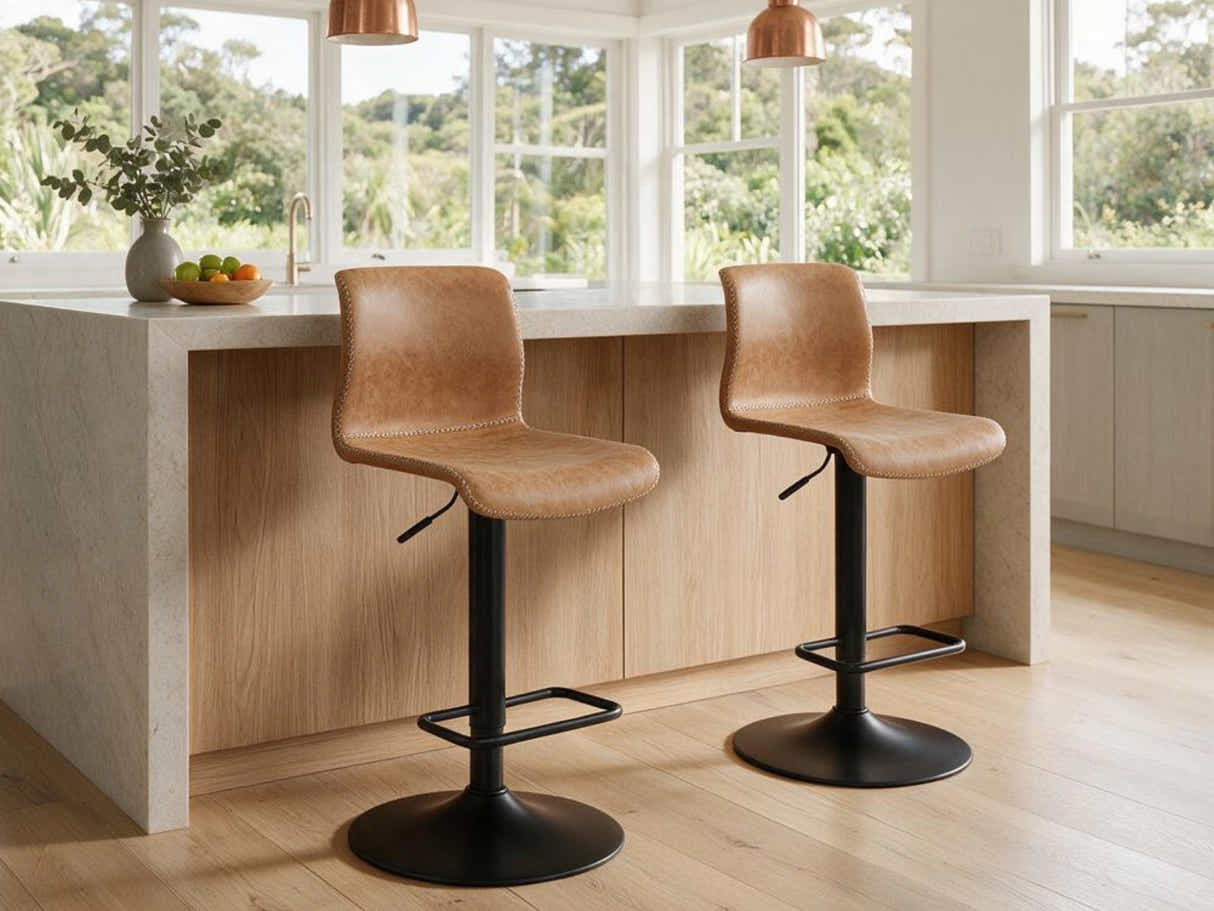 DS Boston Adjustable Bar Stool - Set of 2