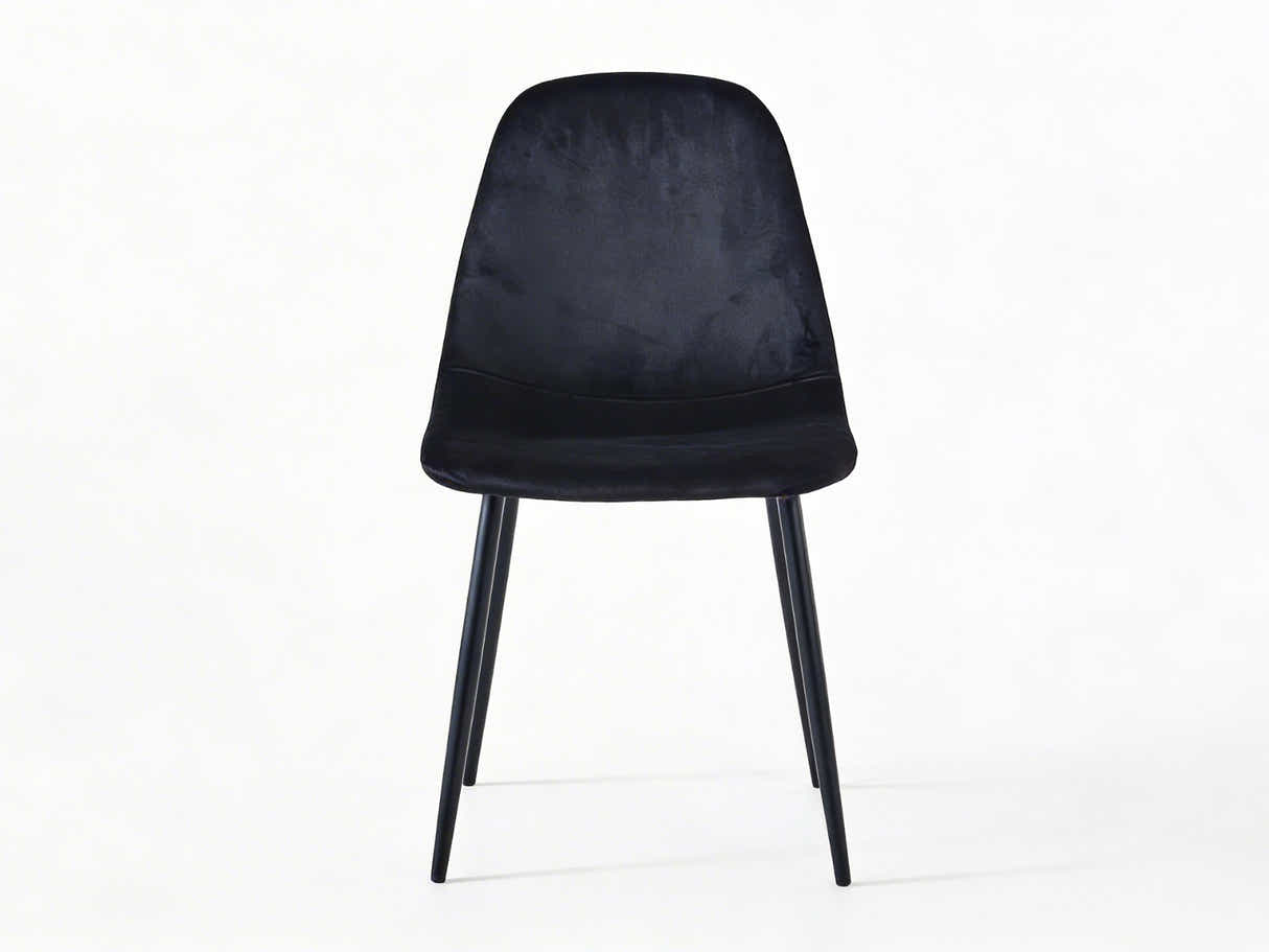 Axis Dining Chair with Fern Pattern - Set of 4