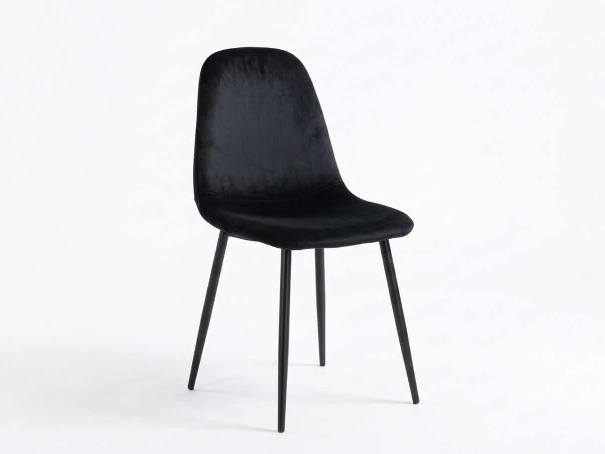 Axis Dining Chair with Fern Pattern - Set of 4