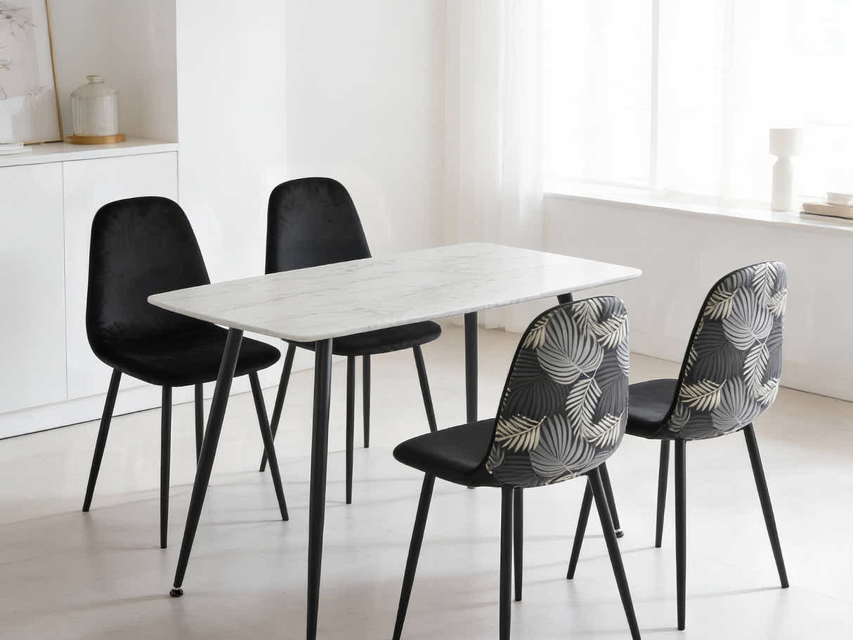 DS Fernando Dining Table with MDF Top - 120 cm