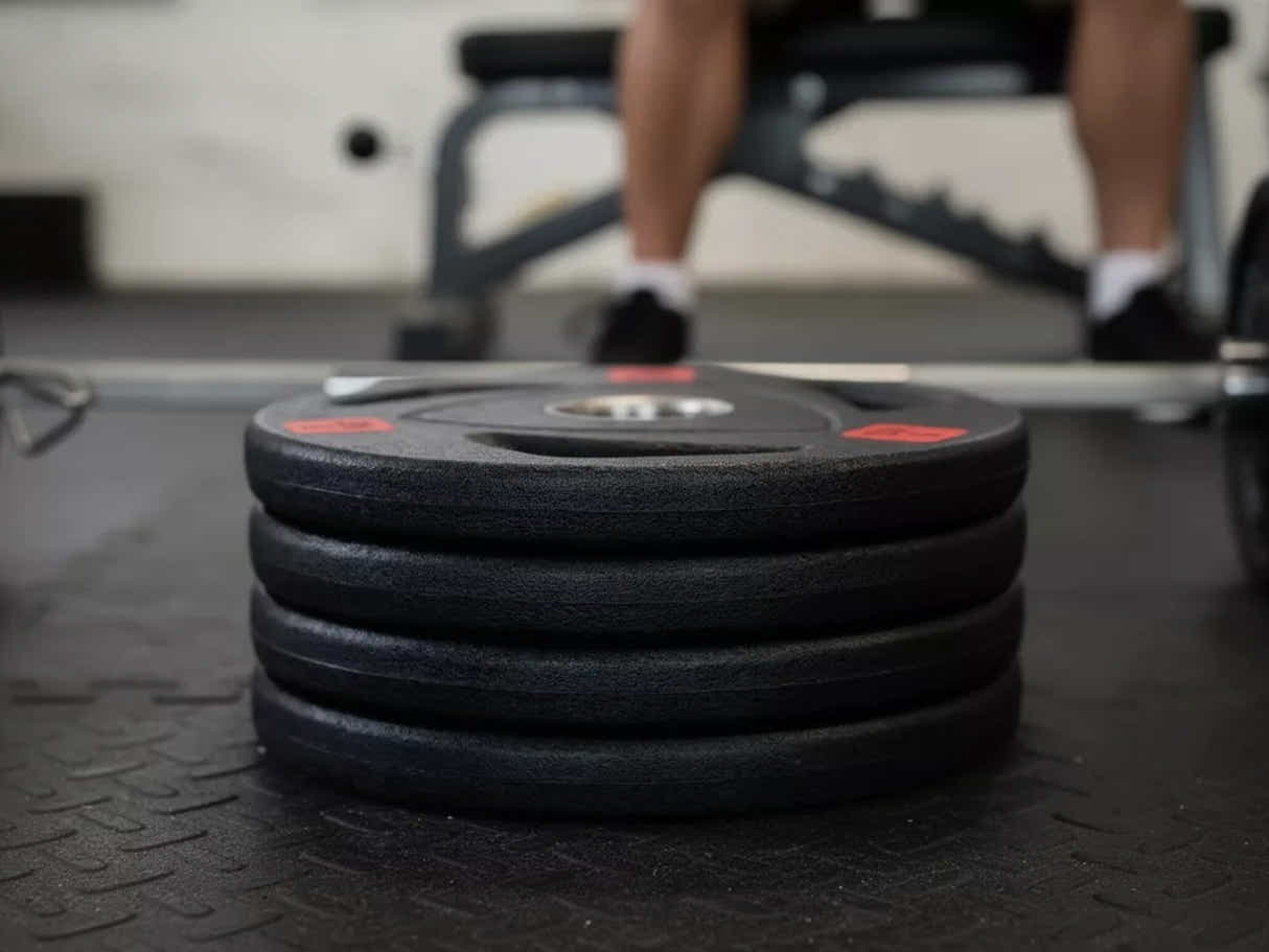 DS Rubber Weight Plates 5kg - Set of 4