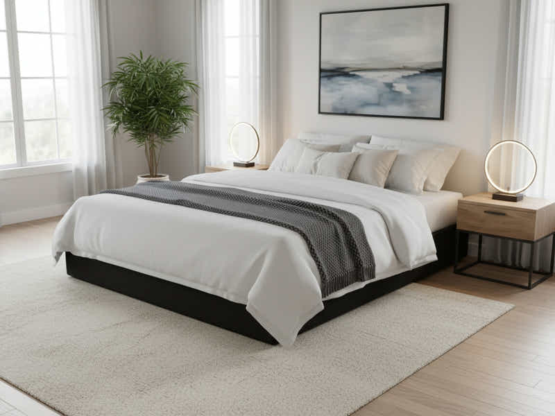 D54 Metal Bed Frame - Queen