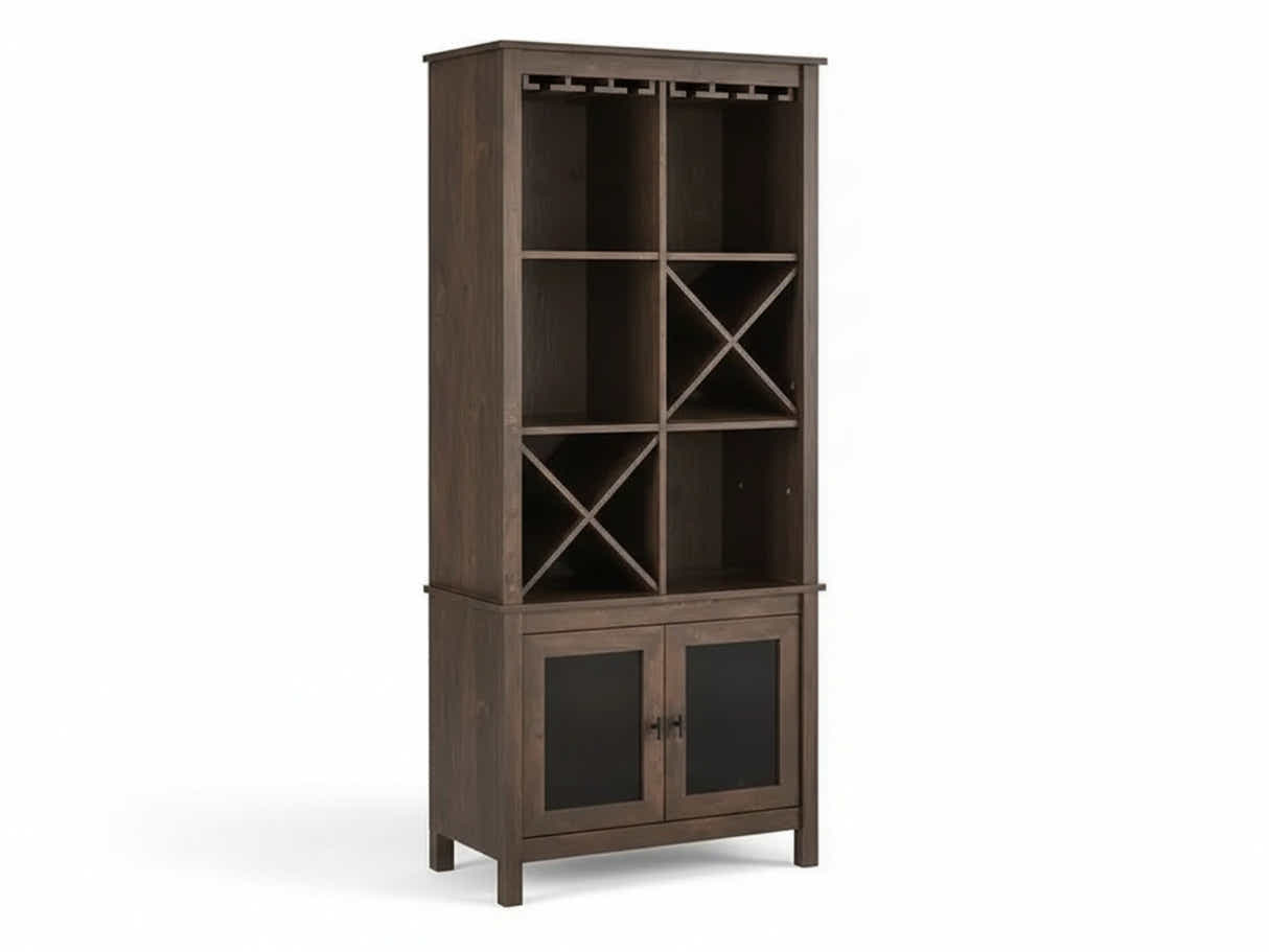 Mahogany Wine Cabinet