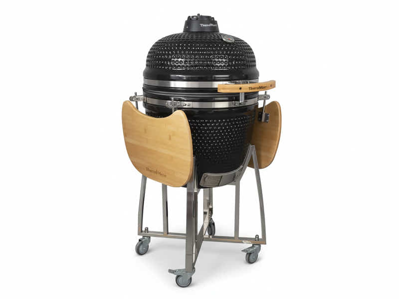 Kamado BBQ Grill Black - 21 Inch