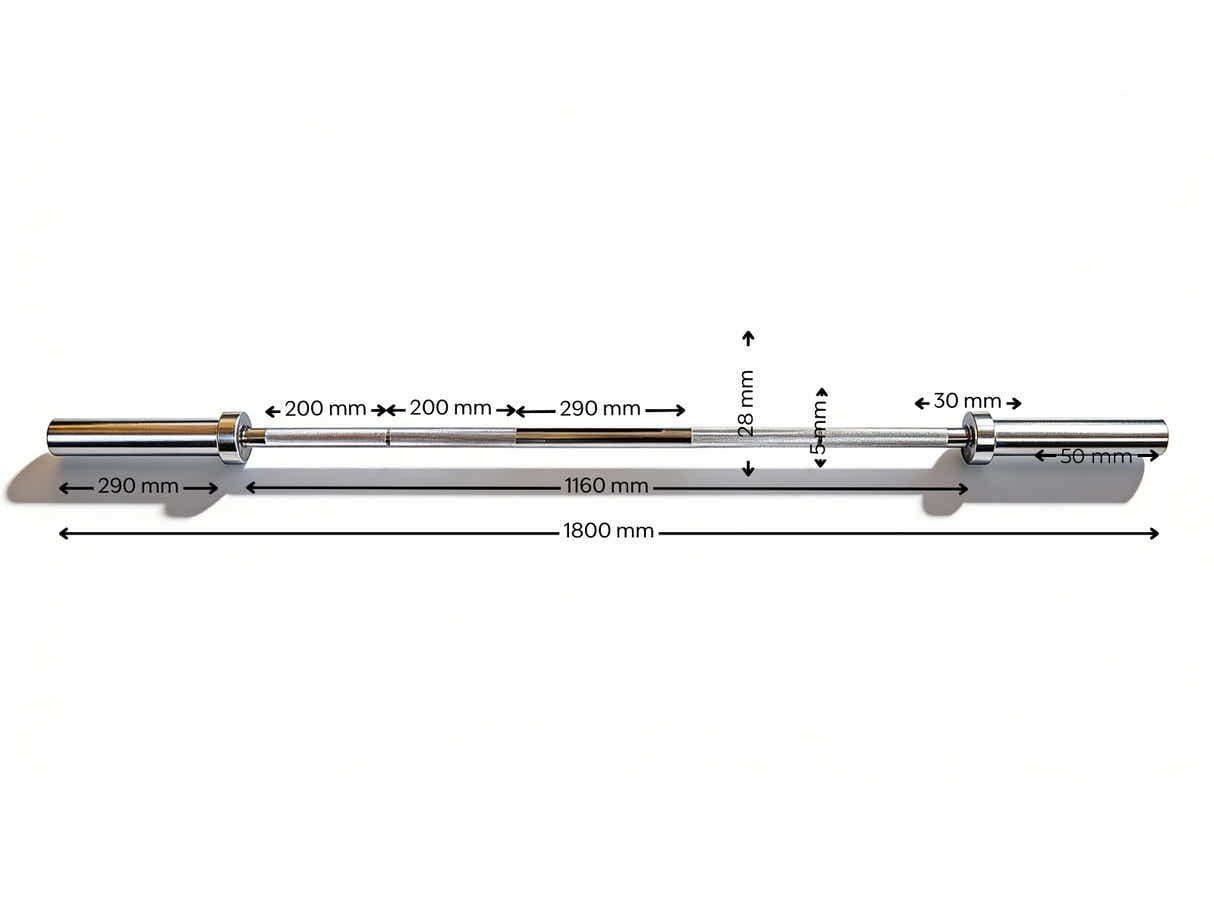 DS 1.8m Olympic Barbell Bar x1