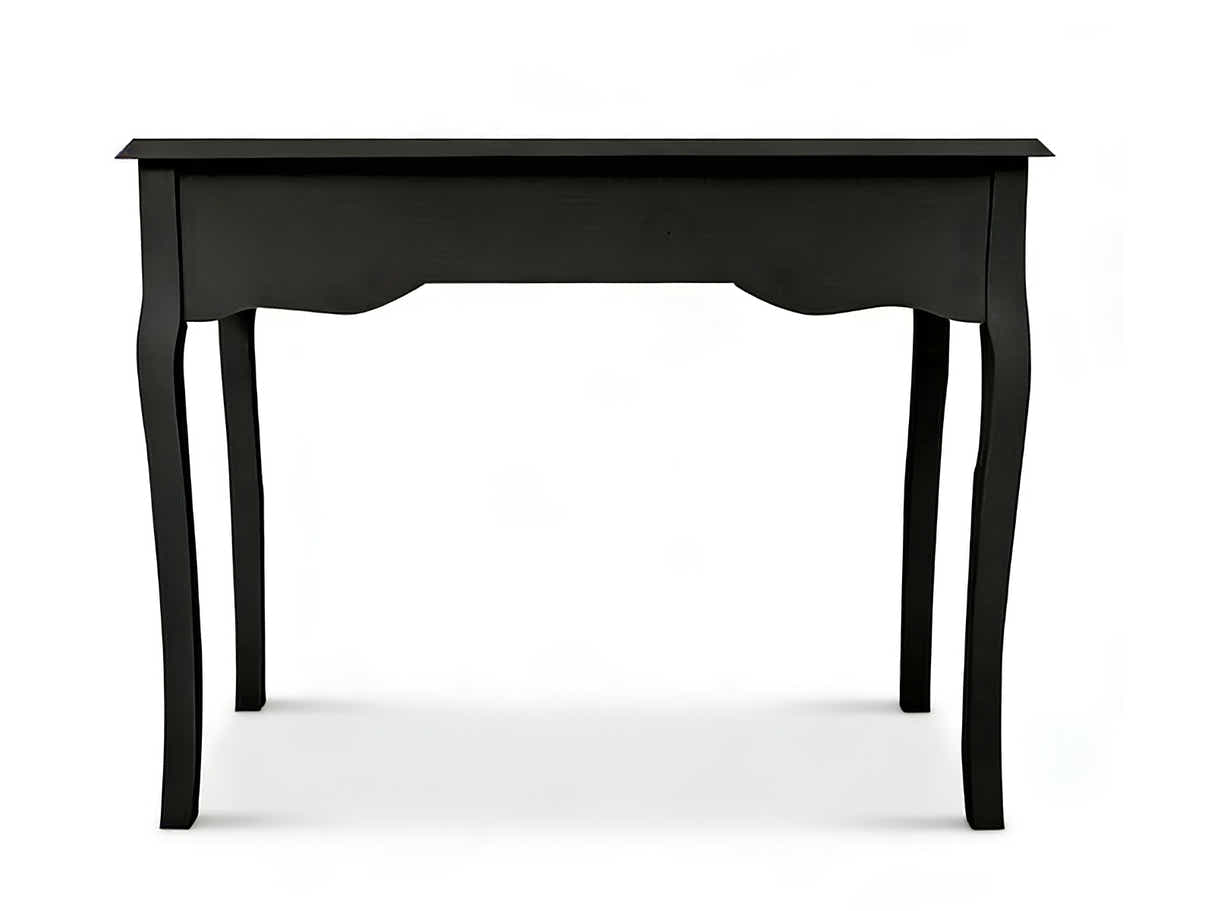 3-Drawer Console Table - Black