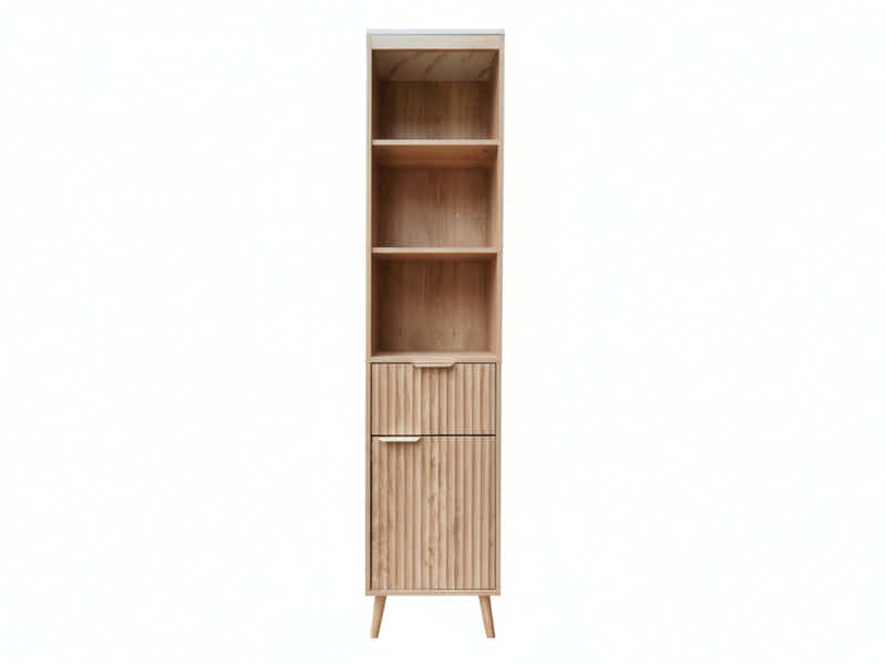 Bathroom Tower Cabinet - Oak