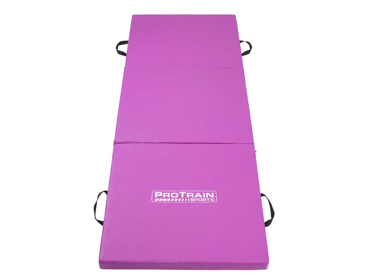 Folding Exercise Mat - Purple