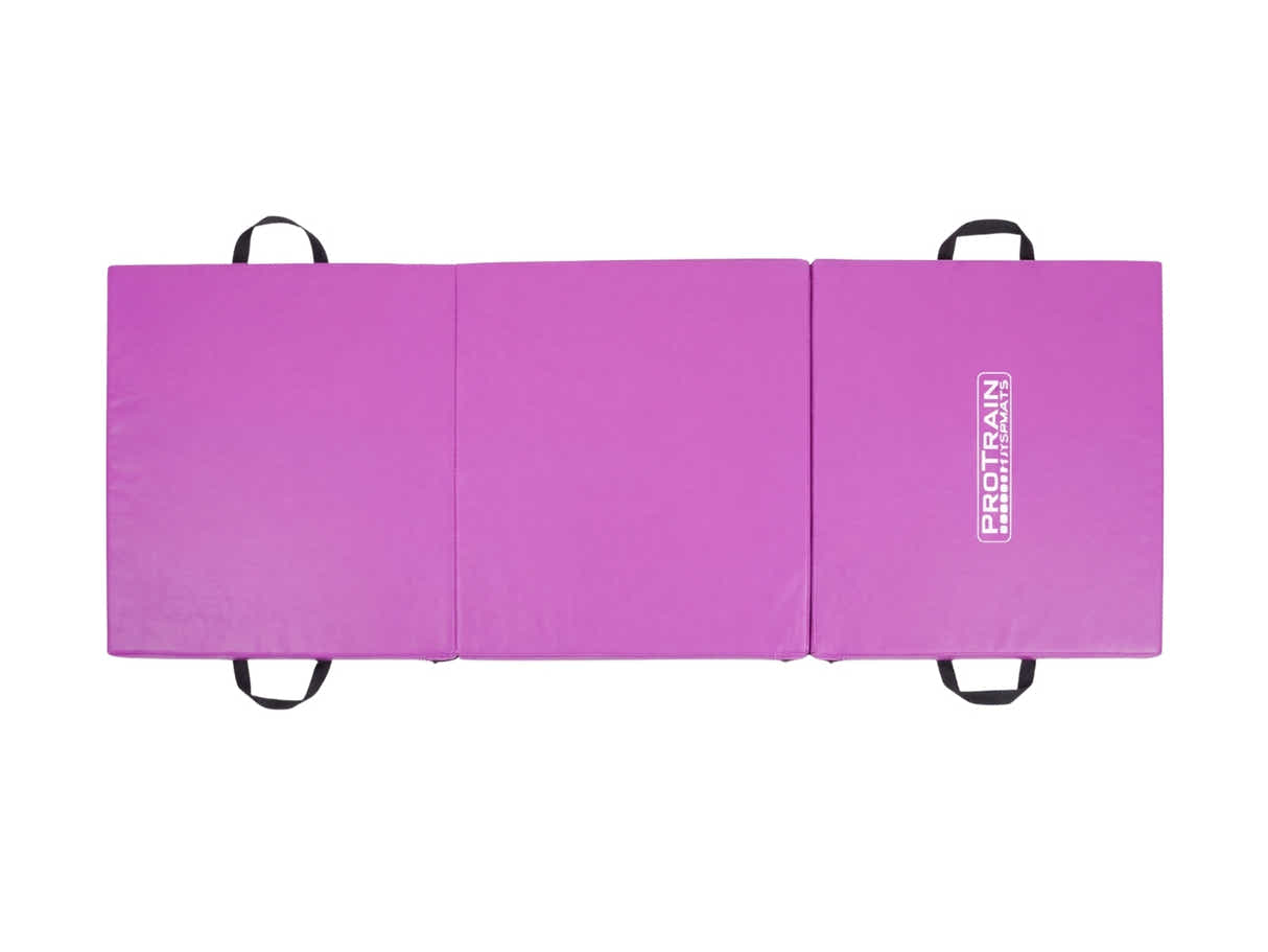 Folding Exercise Mat - Purple
