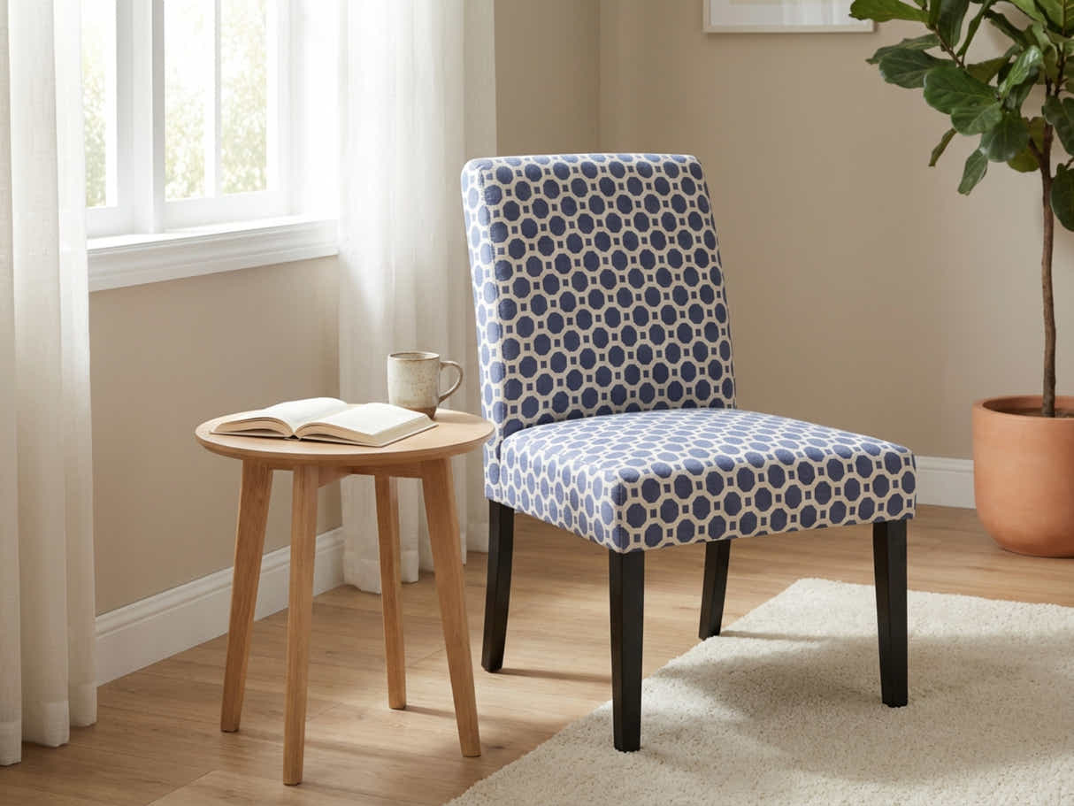 Moins Linen Accent Chair