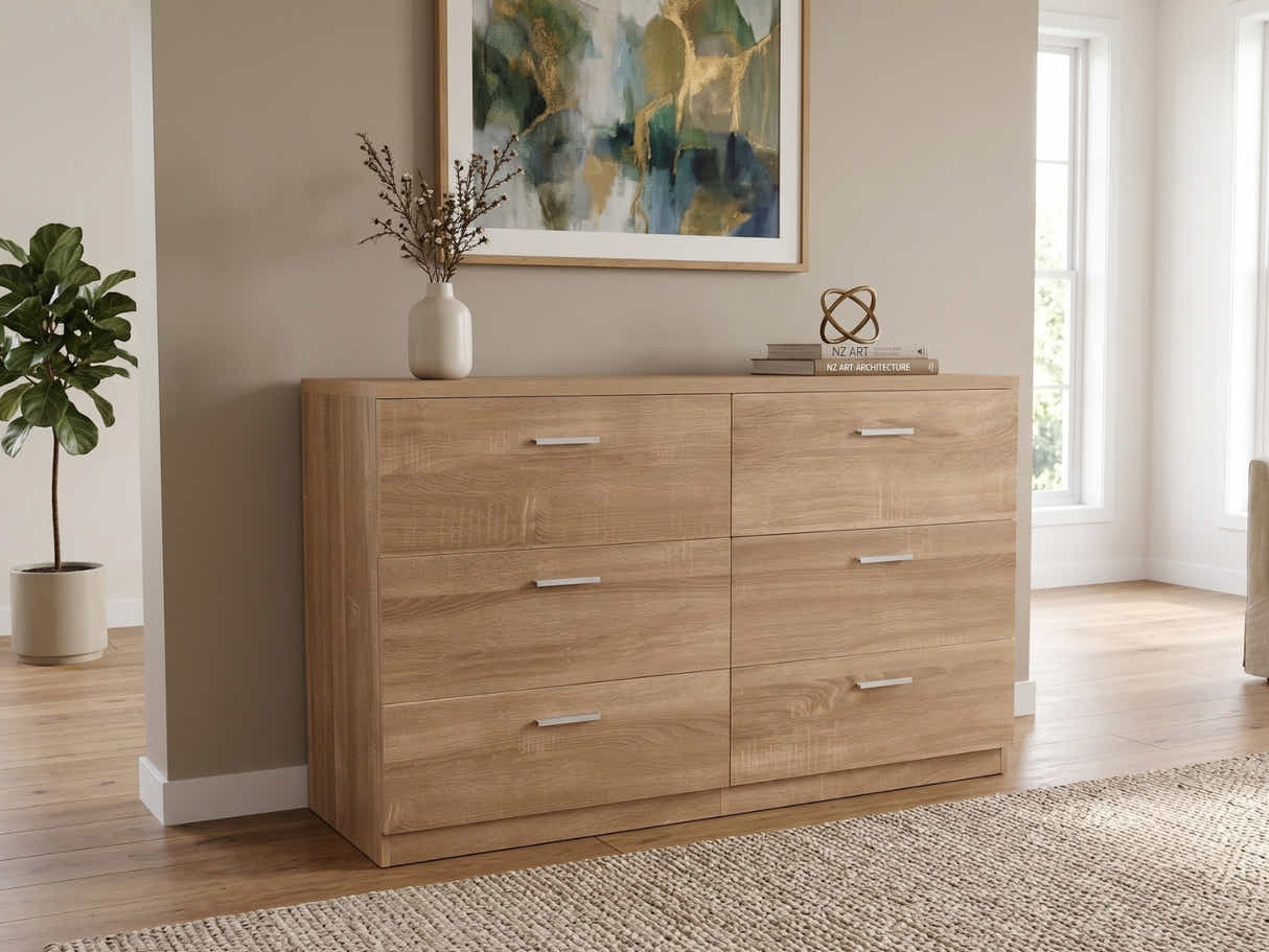 Hamilton 6-Drawer Lowboy