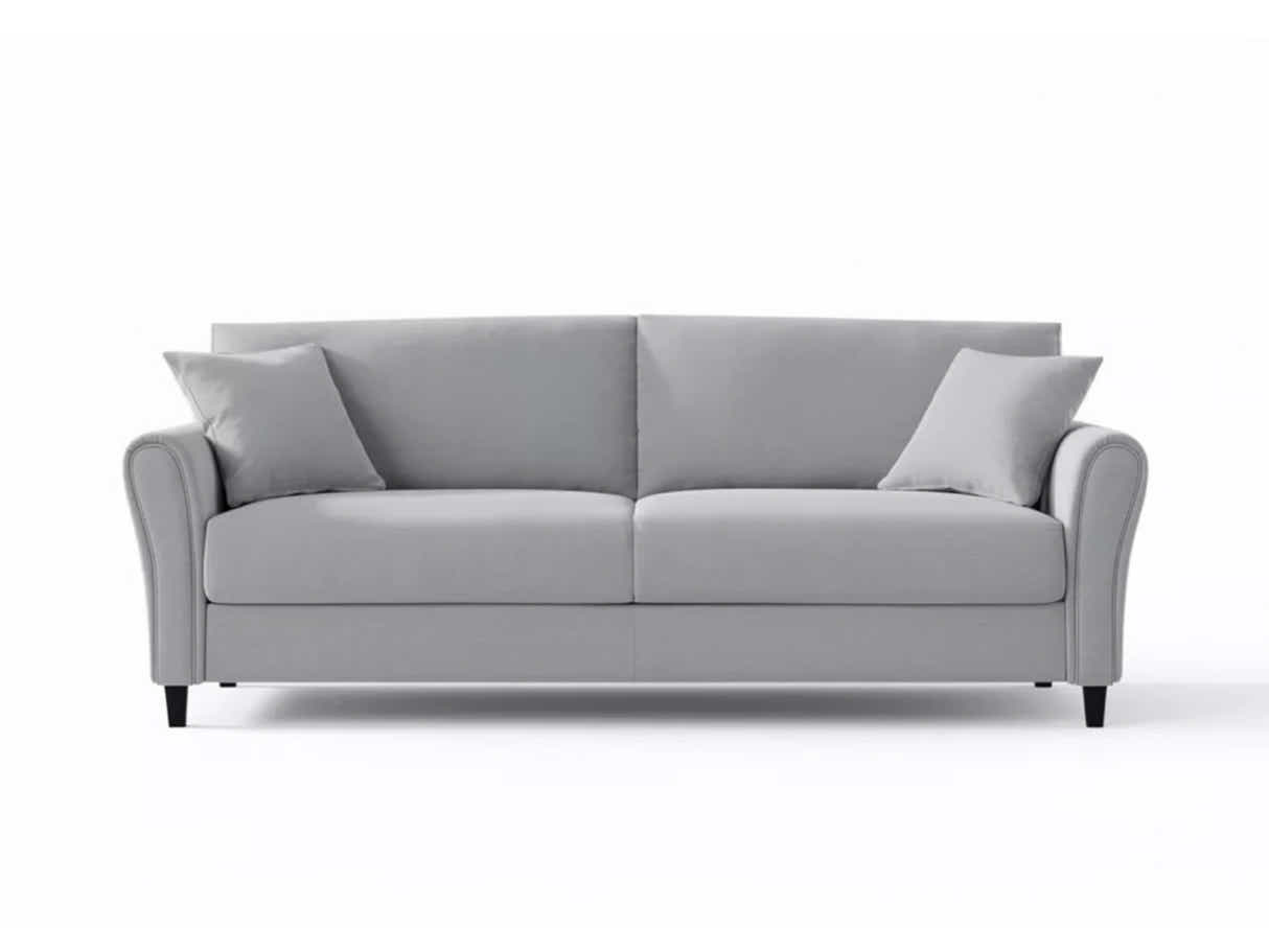 Cozza Linen Sofa - Light Grey